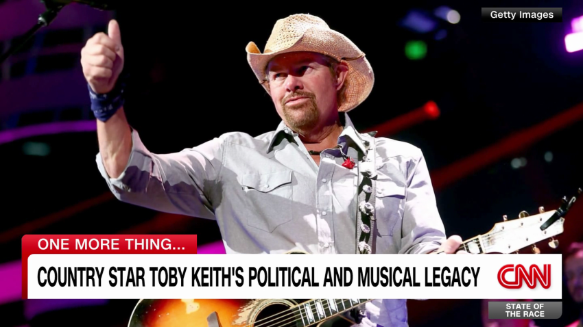 Toby Keiths Musical Legacy In American Politics And Elections Cnn