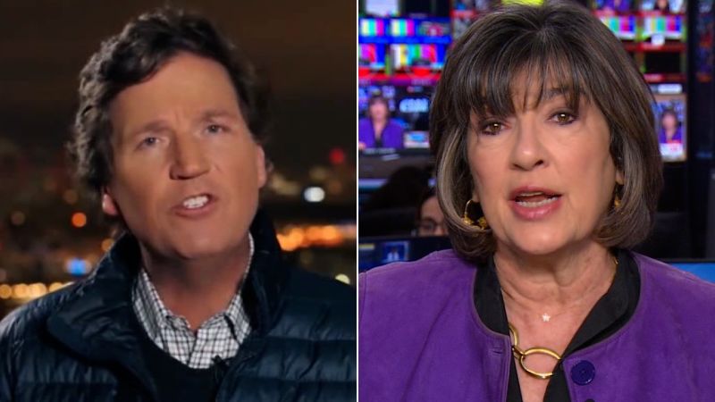 Amanpour Pushes Back On Tucker Carlson’s Claim About Putin Interview ...