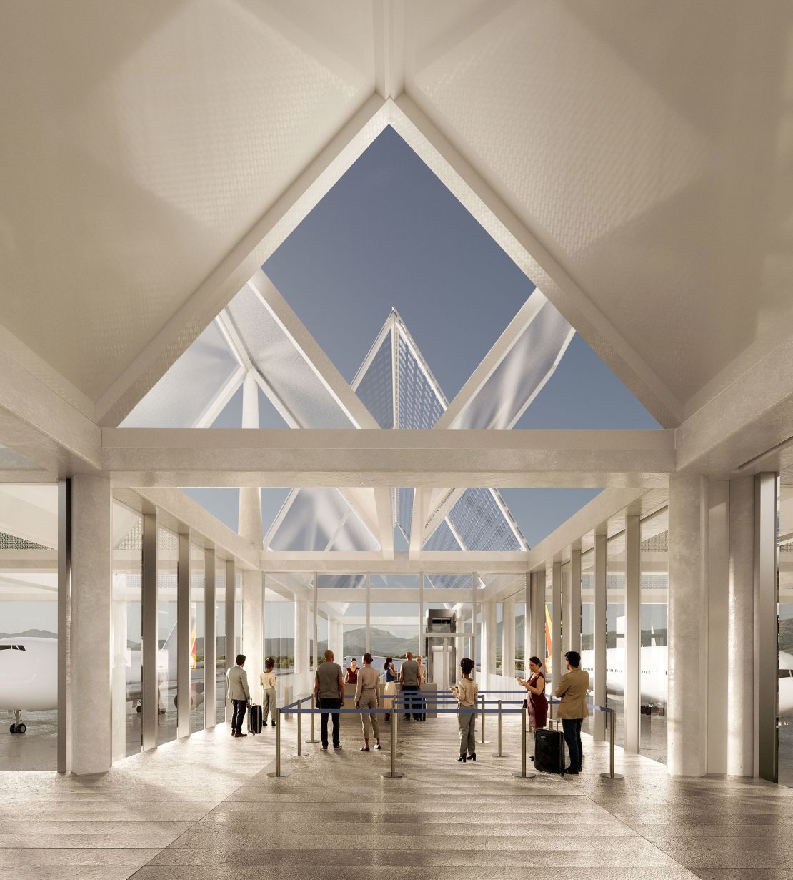 The new passenger terminal will be built by 2026 or 2027.