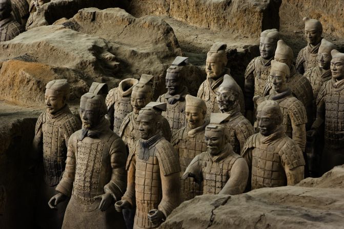 As popular as the wall is, many travelers also come to Xi'an to see another famous attraction -- the Terracotta Army.  
