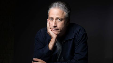 FILE - Jon Stewart poses for a portrait in promotion of his film, "Rosewater," in New York, Nov. 7, 2014. Stewart is returning to "The Daily Show" as an occasional host and executive producing through the 2024 U.S. elections cycle. Comedy Central on Wednesday said Stewart will host the topical TV show, the perch he ruled for 16 years starting in 1999, every Monday starting Feb. 12.(Photo by Victoria Will/Invision/AP, File)
