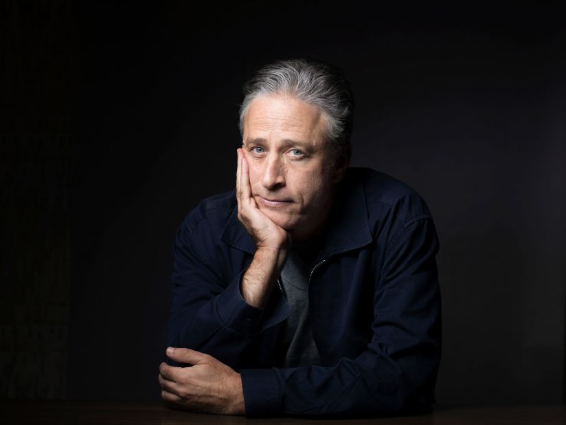 Jon Stewart poses for a portrait in 2014.