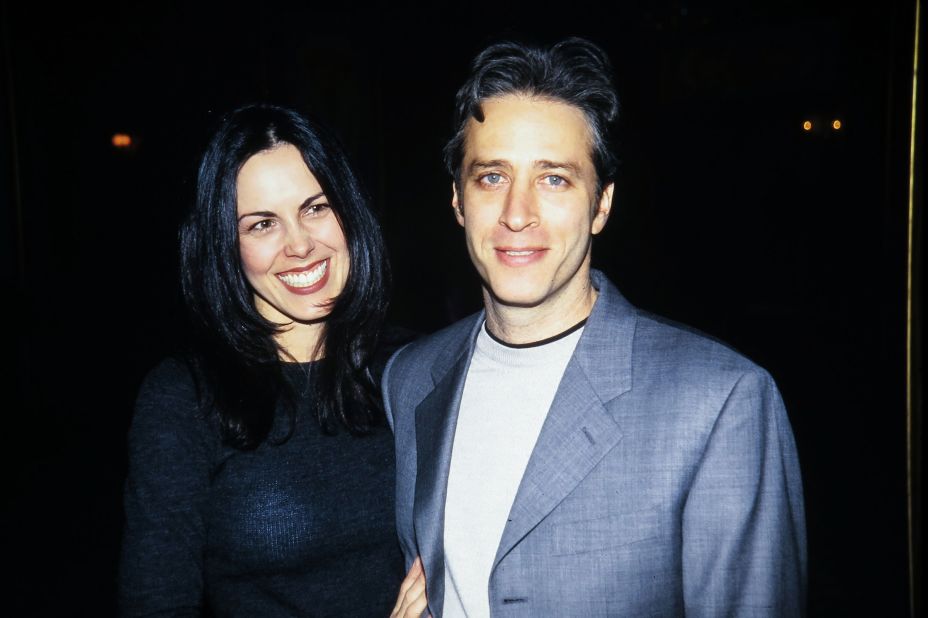 Stewart and his future wife, Tracey McShane, are photographed in New York in 1998. They were married in 2000, and they have two children.