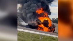 Interstate 75 Plane Crash for video SCREENGRAB