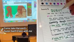 Taylor Swift Harvard class NEW