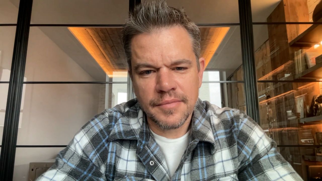 Matt Damon on Amanpour