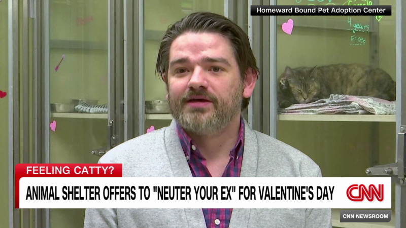 ‘Neuter your ex’ for Valentine’s Day