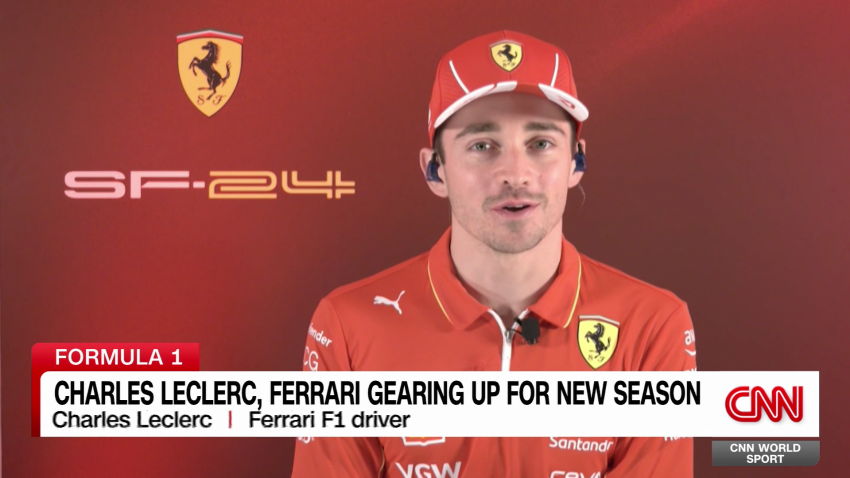 Catching up with Ferrari's Charles Leclerc ahead of 2024 season
