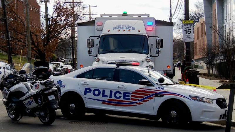 Police Officers Shot in Washington DC: Suspect Barricaded Inside House for Over Six Hours