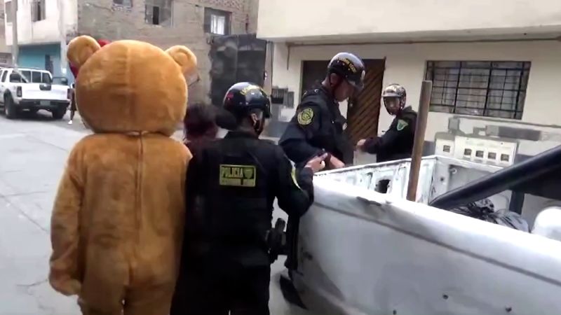 Police officer goes undercover as teddy bear in drug bust