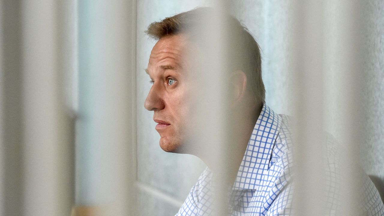 Russian opposition leader Alexei Navalny attends a hearing at a court in Moscow on June 24, 2019. Alexei Navalny appears in court after taking part in unauthorized protest. (Photo by Vasily MAXIMOV / AFP) (Photo by VASILY MAXIMOV/AFP via Getty Images)
