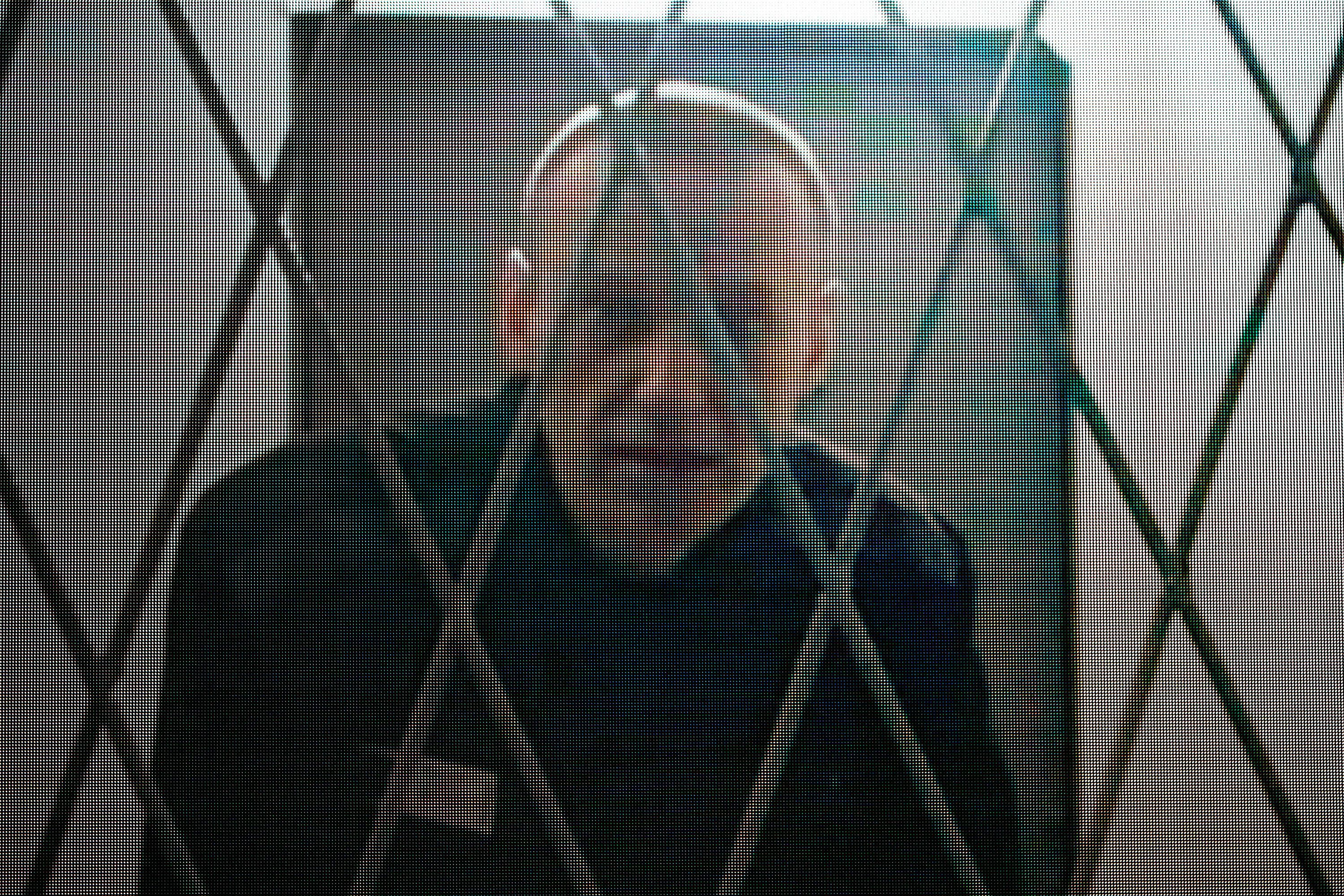 Navalny appears on video from the Arctic penal colony where he was serving prison time in January 2024.