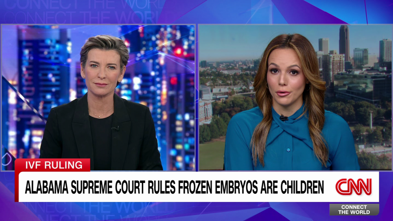 Alabama Supreme Court rules frozen embryos are children | CNN