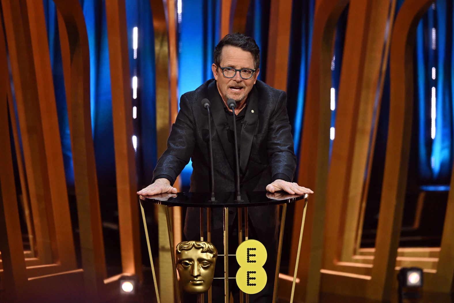 Movie icon Michael J. Fox makes a surprise appearance at the BAFTA Awards in London on Sunday, February 18. Fox, who was diagnosed with Parkinson's disease in 1991, <a href="index.php?page=&url=https%3A%2F%2Fwww.cnn.com%2F2024%2F02%2F19%2Fentertainment%2Fmichael-j-fox-baftas-gbr-intl-scli%2Findex.html" target="_blank">was greeted with rapturous applause</a> after he was introduced to present the Best Film award.