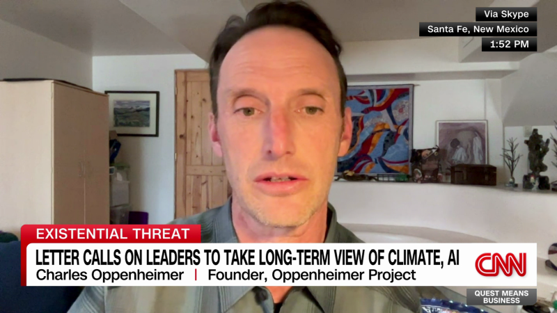 J. Robert Oppenheimer’s grandson warns about climate change