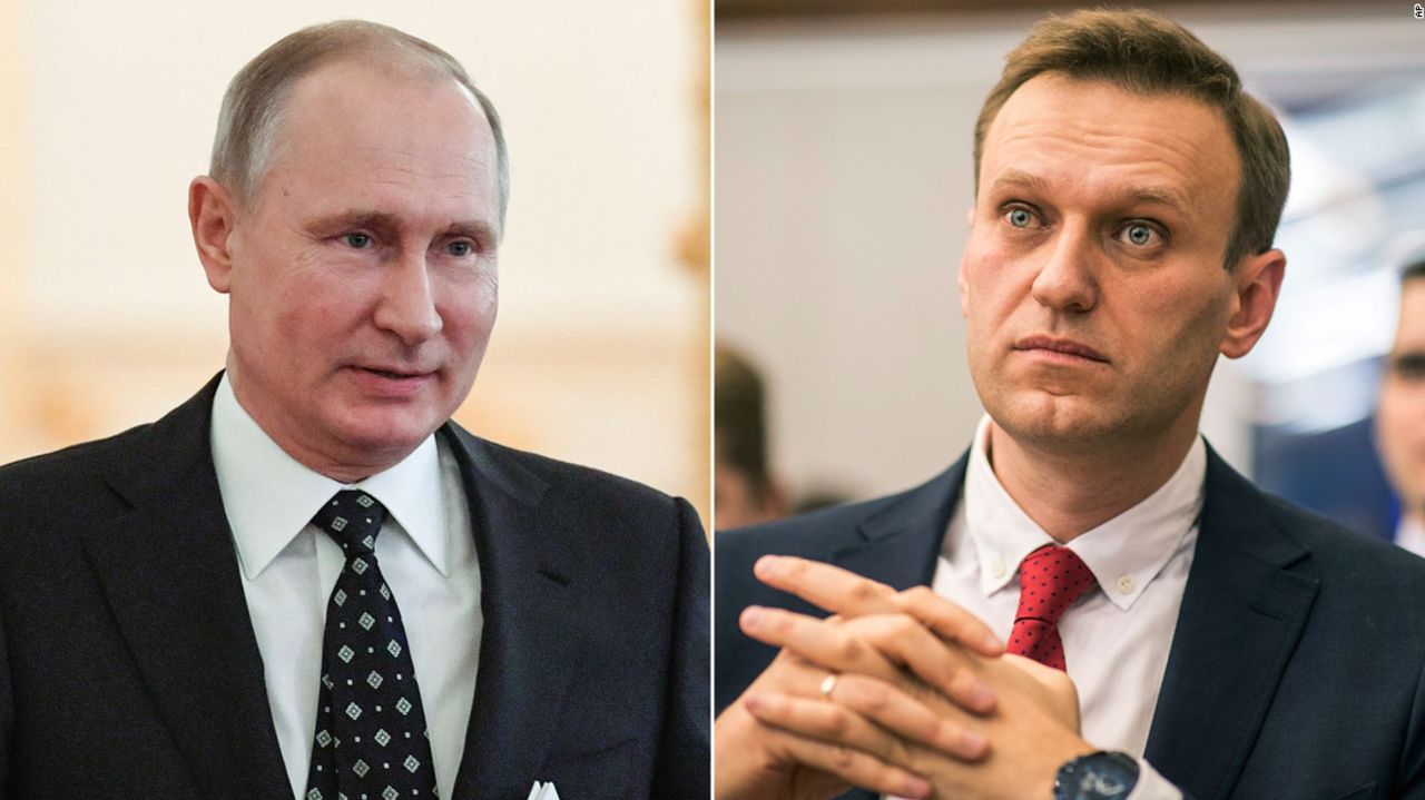 Putin Navalny split