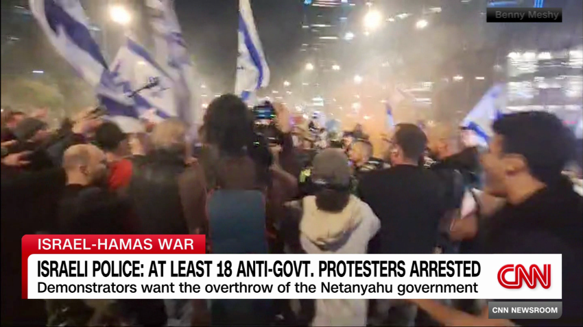 Anti-government protests in Israel become violent | CNN
