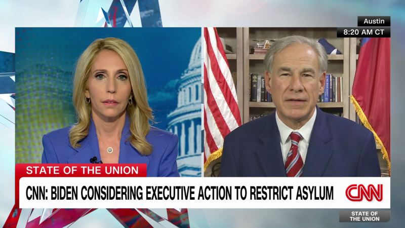 Dana Bash presses Gov. Greg Abbott on border crisis | CNN Politics