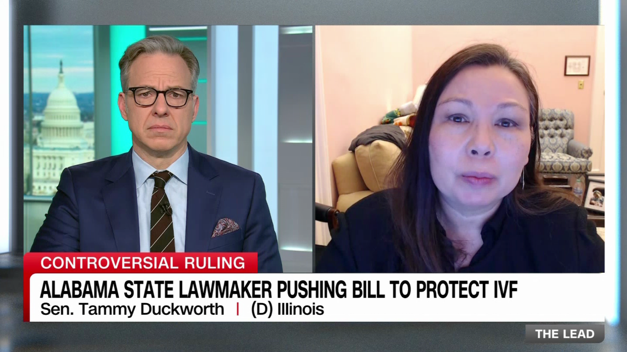 Sen. Tammy Duckworth on her bill to protect IVF nationwide | CNN