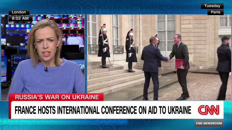France hosts international conference on aid to Ukraine