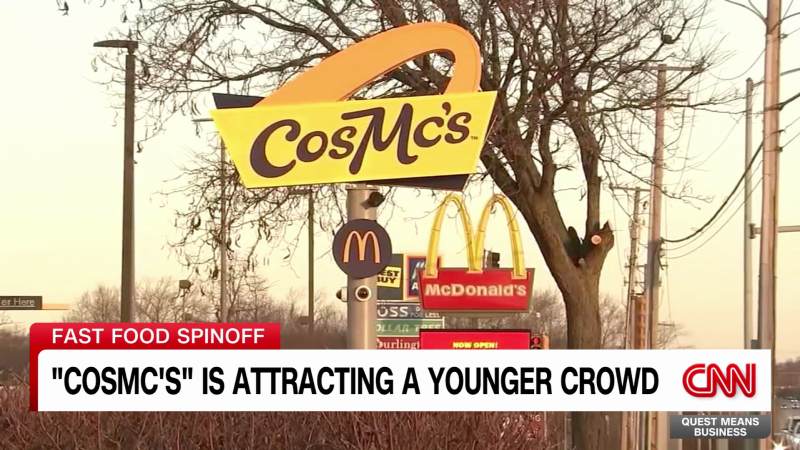 McDonald’s plans to expand its ‘CosMc’s’ restaurants