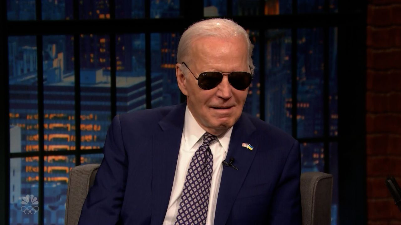 President biden late night show