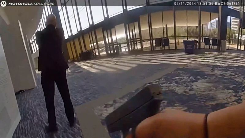Police footage shows what unfolded during Houston megachurch shooting