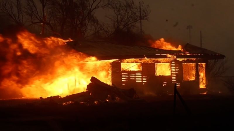 Waldbrände in Texas: Waldbrände verbrennen 1 Million Hektar, töten Tausende von Nutztieren und geraten außer Kontrolle
