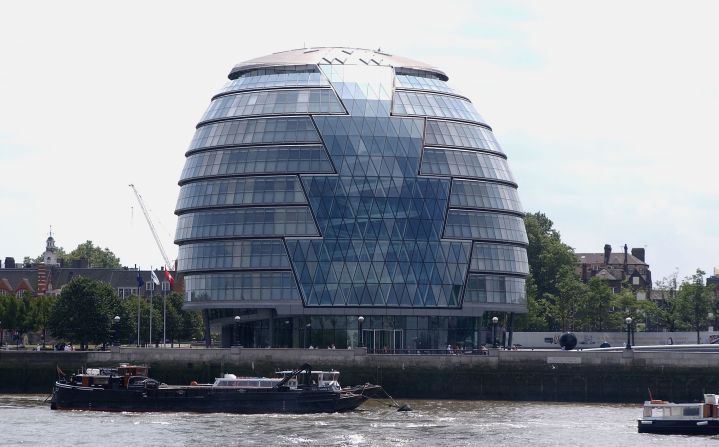 Among its most iconic buildings, the London-based firm also designed the capital's City Hall, which opened in 2022. The building was designed with no conventional front or back, with a shape "derived from a geometrically modified sphere."