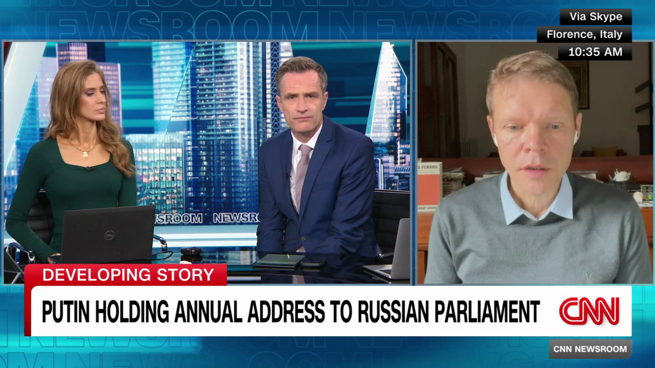 Putin delivers annual address to members Russia’s parliament ahead of