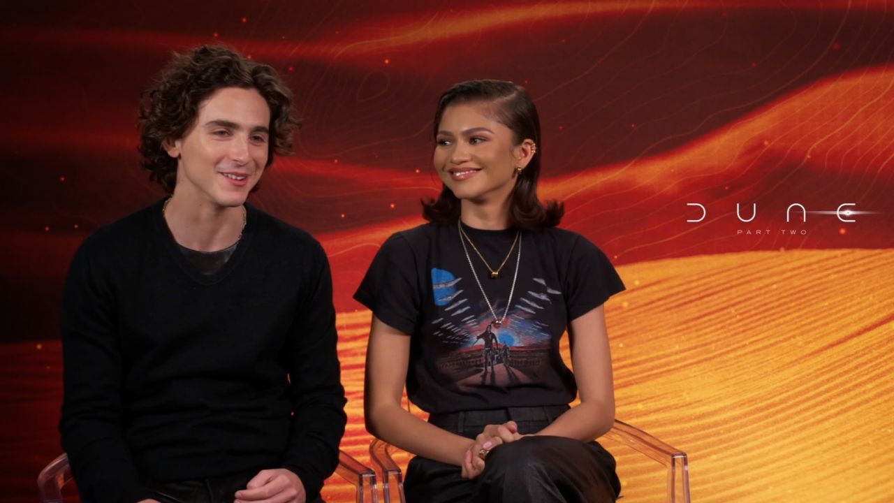 Timothée Chalamet and Zendaya on their roles in ‘Dune: Part Two’ | CNN