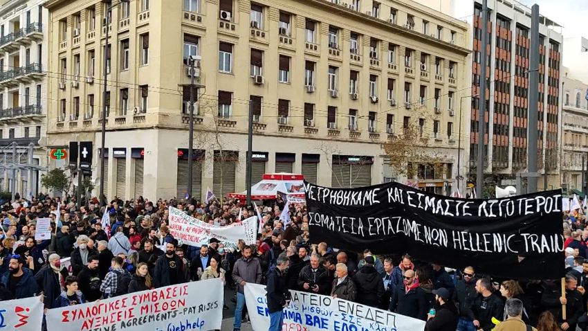 Protests Turn Violent In Greece On Train Crash Anniversary Cnn 6020