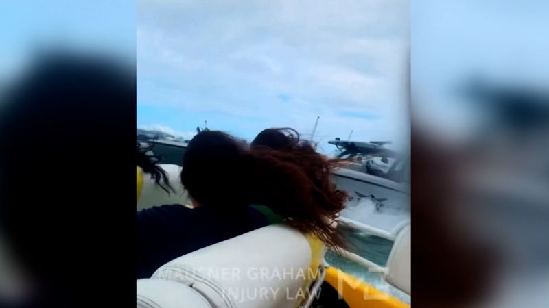 Dramatic Video Shows Moment Two Boats Collide In Miami | CNN