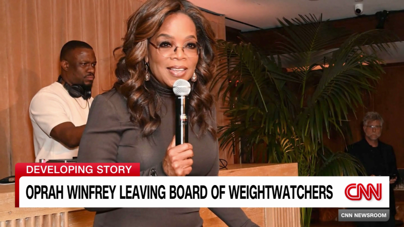 Oprah Winfrey leaving board of WeightWatchers