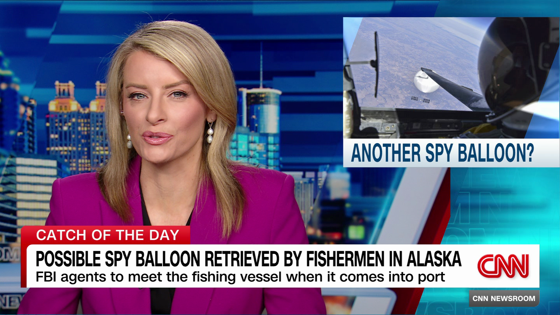 Possible spy balloon retrieved by fishermen in Alaska