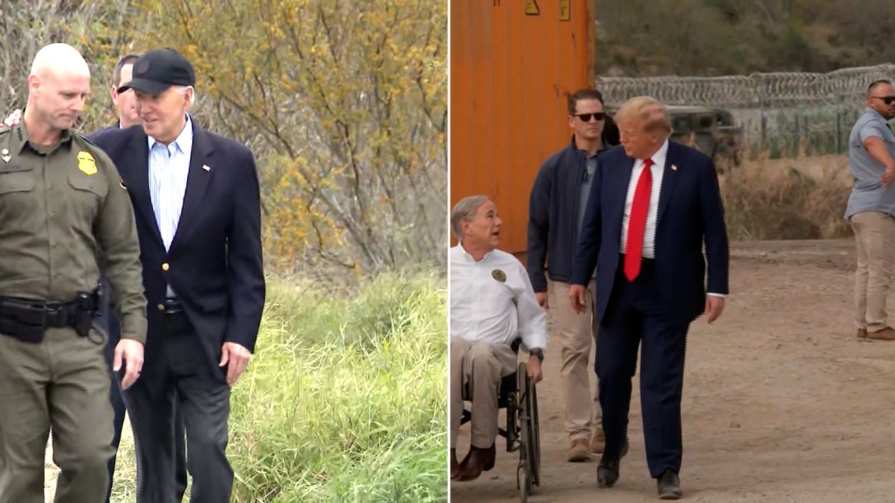 SMR Biden Trump border visits