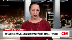 A woman could become president of Mexico for the first time