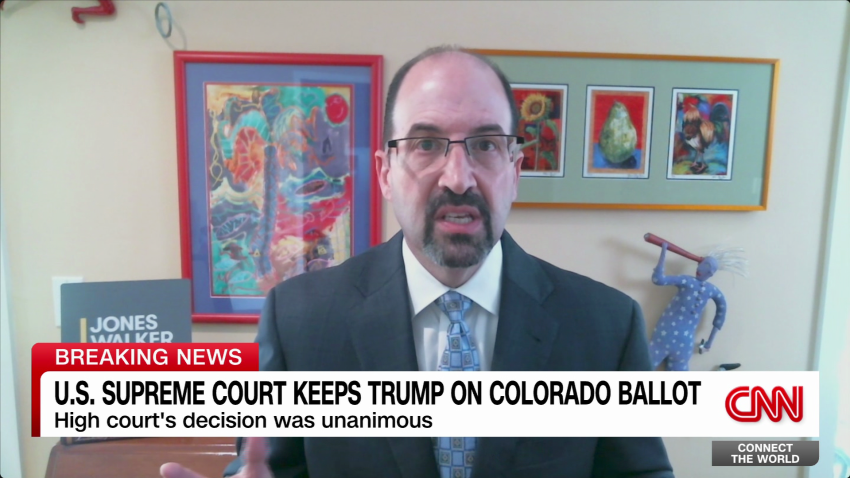 U.S. Supreme Court keeps Donald Trump on Colorado ballot
