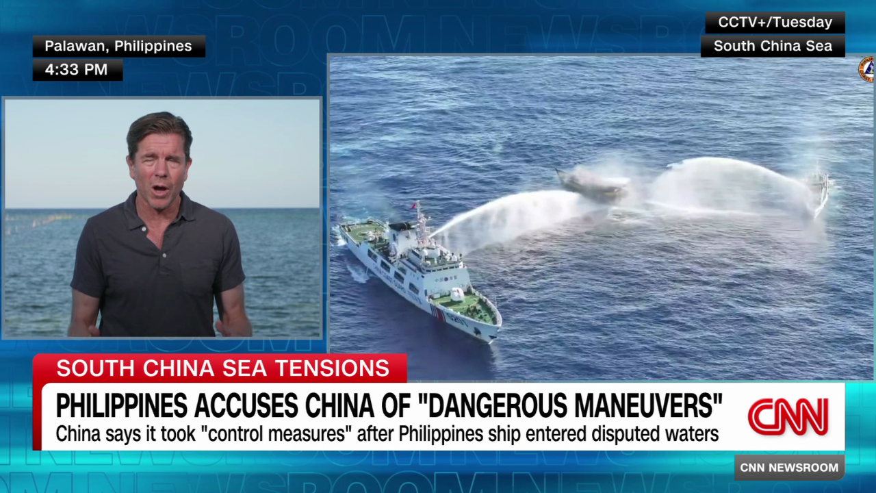 Philippines Accuses China Of Dangerous Maneuvers In Latest South Philippines Accuses China Of Dangerous Maneuvers In Latest South