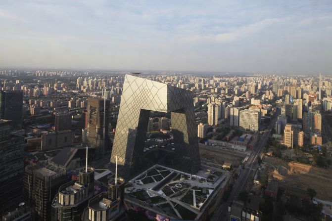 OMA's CCTV Headquarters in Beijing, China, was completed in 2012 and marked a new architectural chapter for the city. Its silhouette was wholly different from the rectangular high-rises seen across Beijing; its playful use of negative space a statement that urban architecture is more than just high density living.