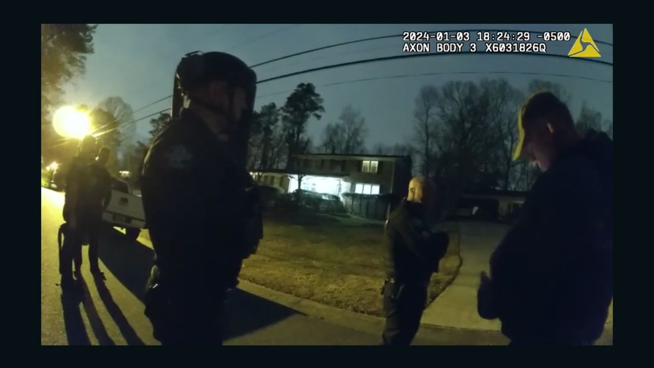 Police body cam footage shows swatting incident