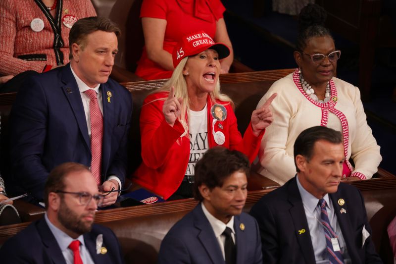 See Biden’s Response To Marjorie Taylor Greene Interrupting Speech ...