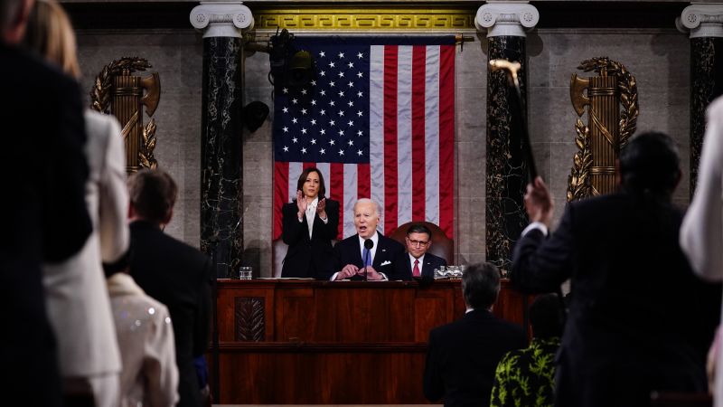 Biden's State of the Union Address: A Fiery and Partisan Speech
