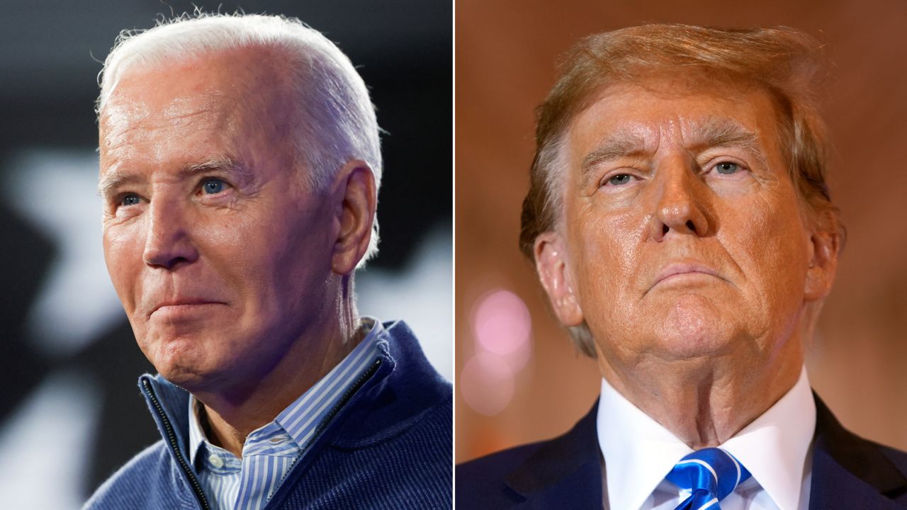 President Joe Biden and former President Donald Trump.