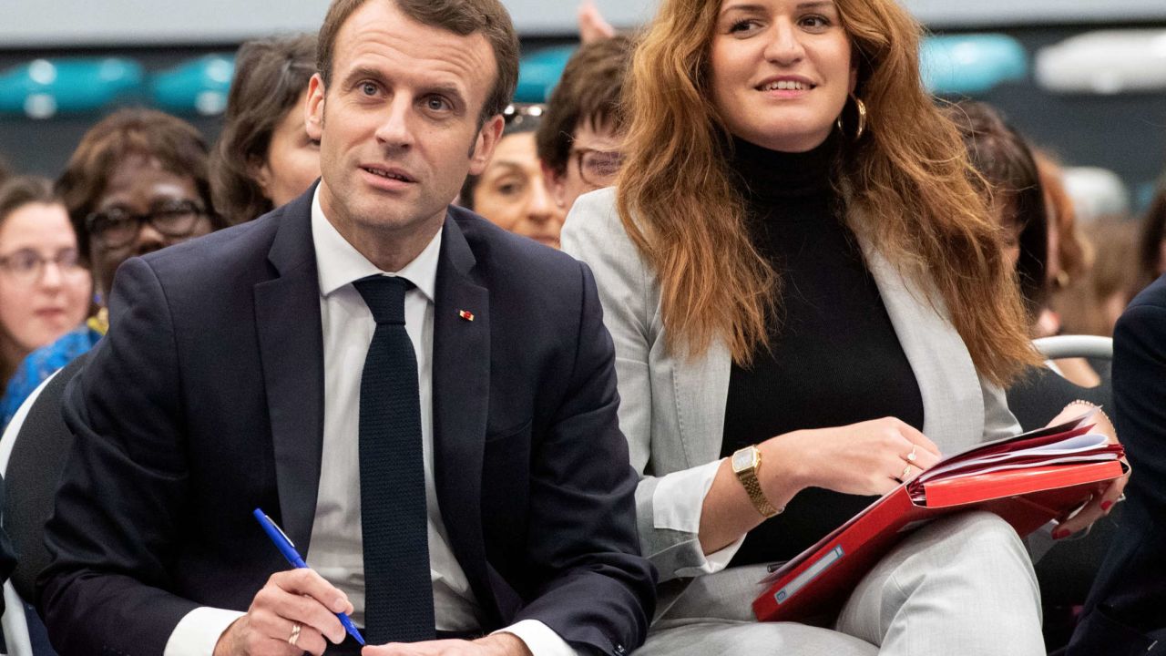 Marlene Schiappa & Macron