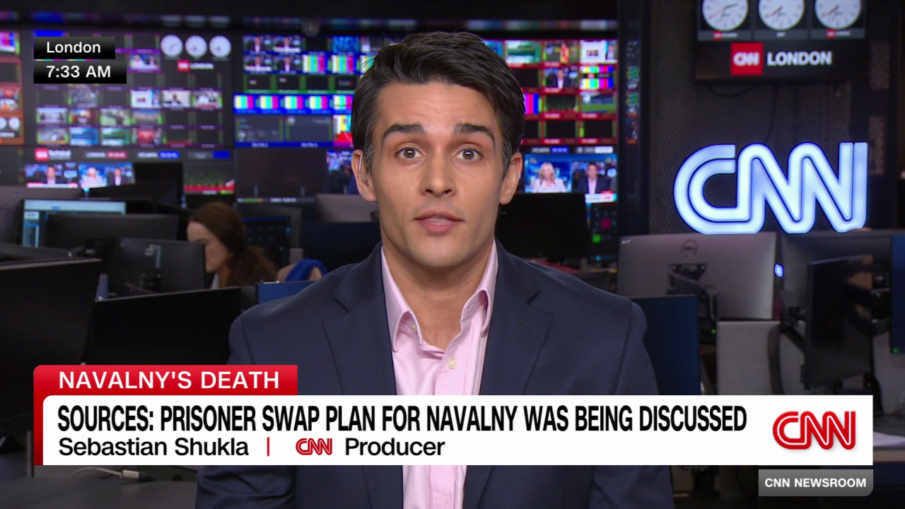 Source says Alexey Navalny prison exchange in the works when he died