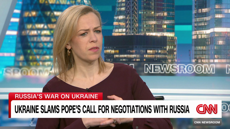 Ukraine slams Pope’s call for negotiations with Russia