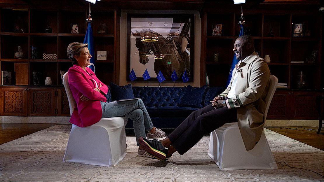 Idris Elba sat down with CNN's Becky Anderson in Abu Dhabi.