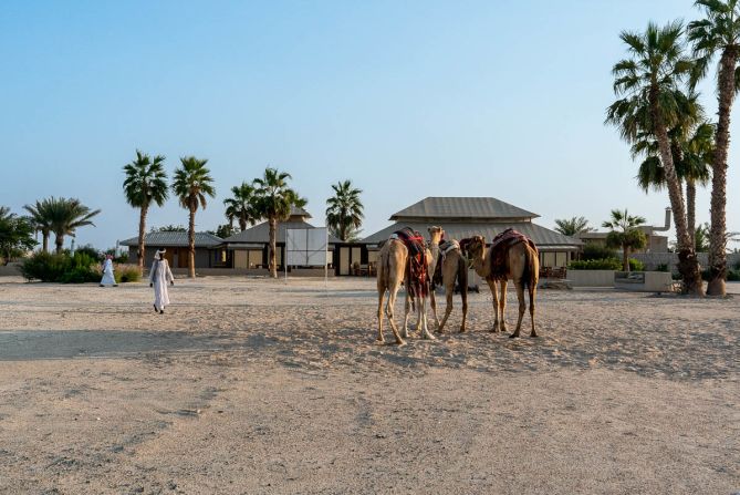 <strong>Sandy escape:</strong> Al Barari is one of a number of high-end getaways that have sprung up in Qatar's desert.