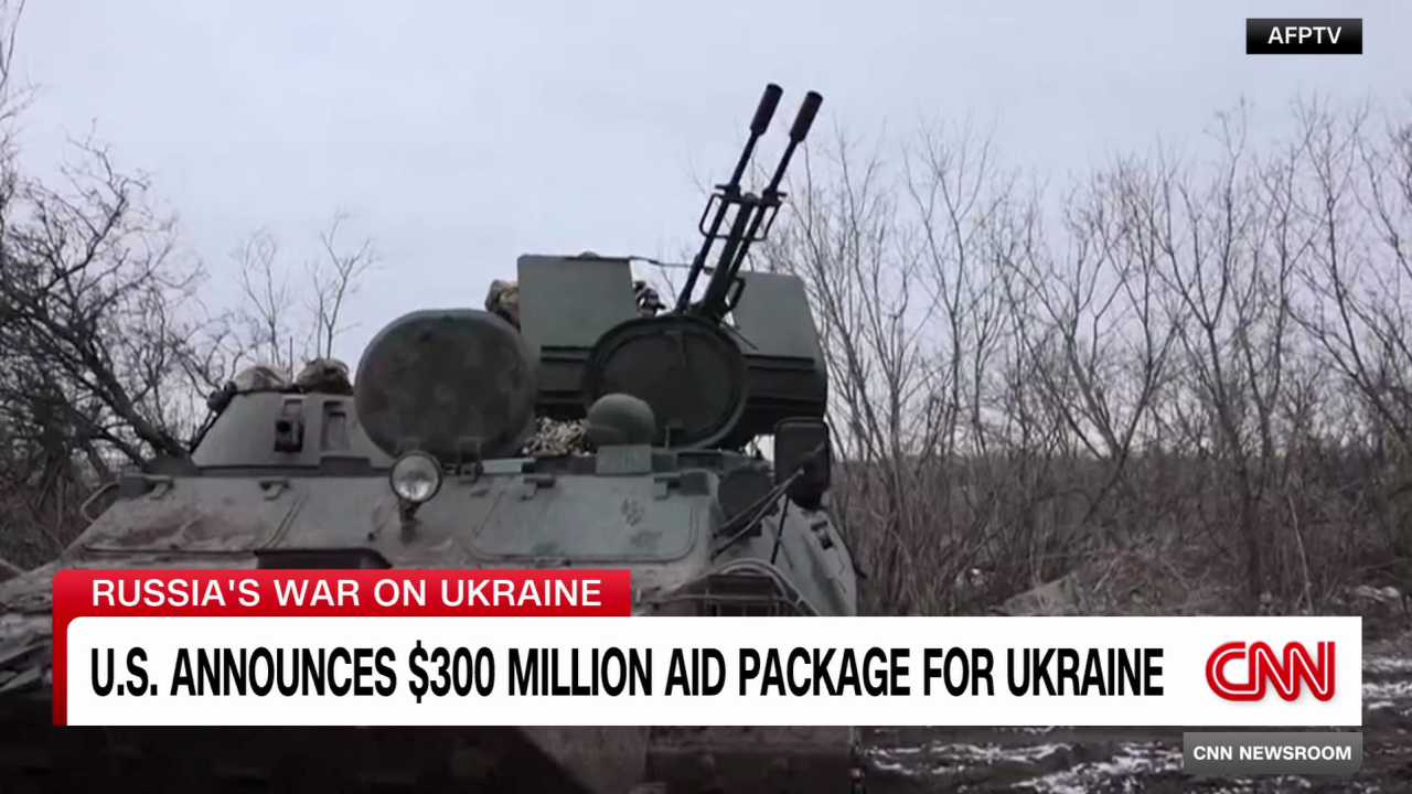 U s announces 300 million aid package for ukraine cnn